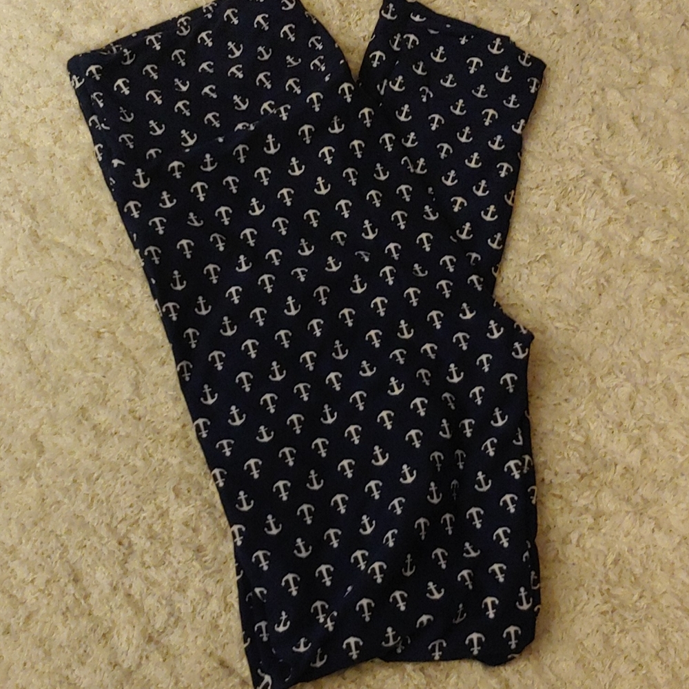 Lularoe anchor leggings